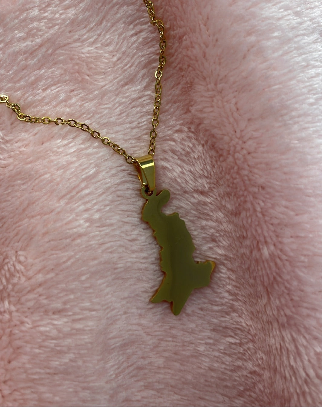 Map Necklace